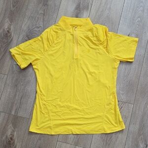 Yellow Short Sleeve Polo Shirt